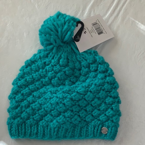 Spyder GIRLS BRRR BERRY HAT Baltic (Aqua) - Picture 4 of 10